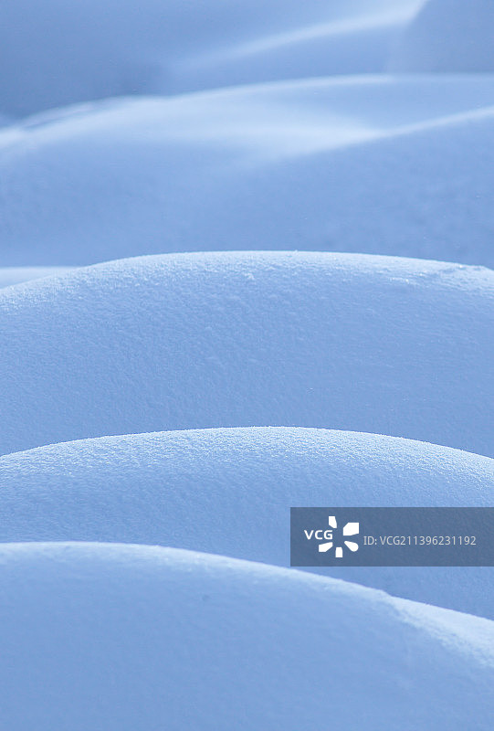 阿尔山冬季雪后景色图片素材