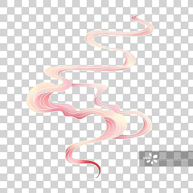 中国传统云纹祥云纹案插画元素图片素材