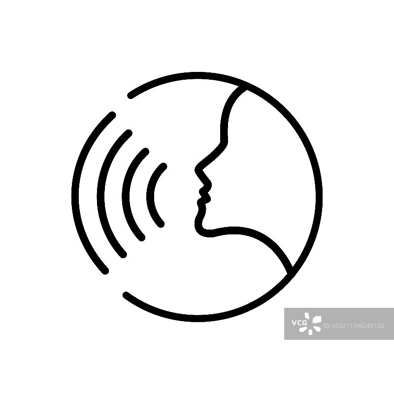 语音控制图标：语音识别图片素材