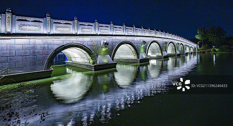 迪荡七孔桥图片素材