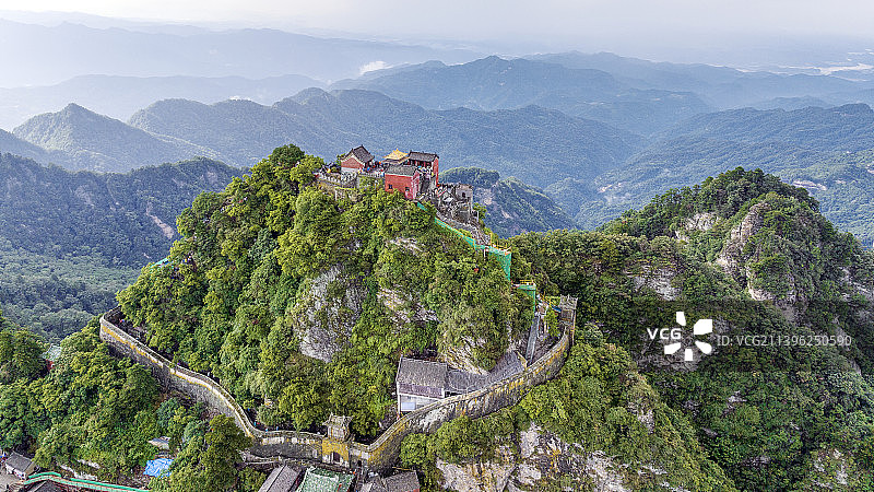 武当山金顶图片素材