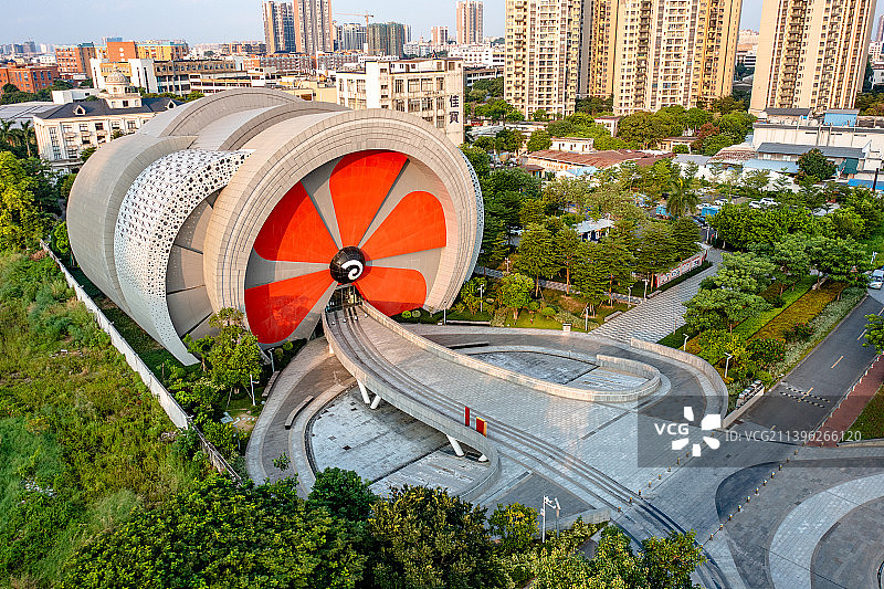 中国广东省佛山市顺德工业发展馆图片素材