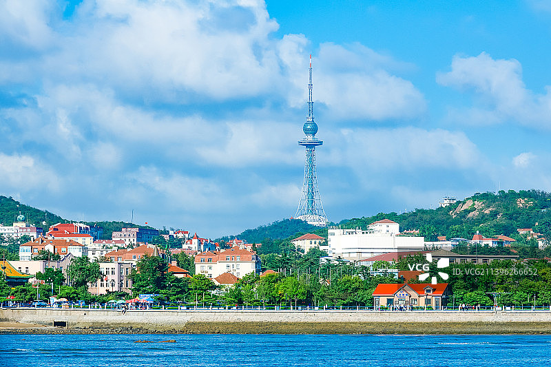 海滨风光  青岛海滨图片素材