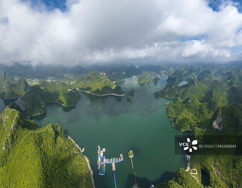 大龙湖风光图片素材