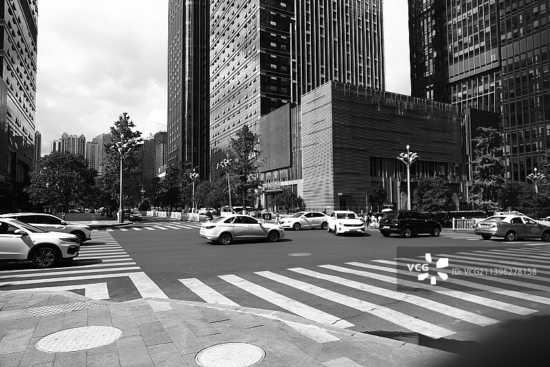 十字路口图片素材