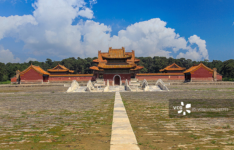 河北易县清西陵：嘉庆的昌陵图片素材