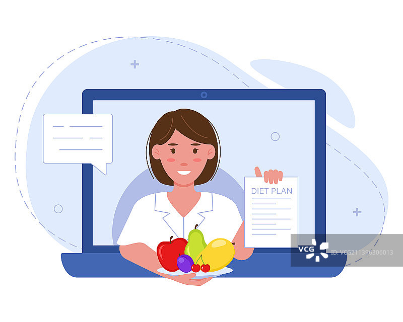 女营养师图片素材