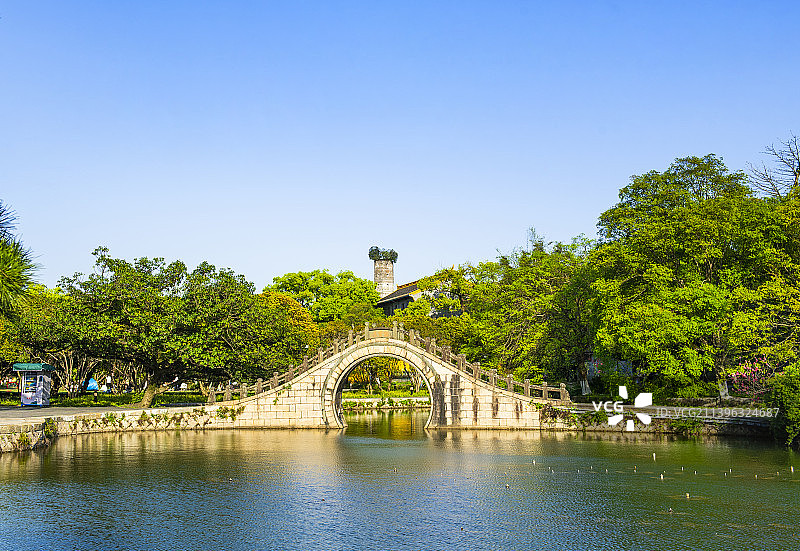 园林景观 园林风景 温州江心屿风光 江心屿 江南园林 岛屿图片素材