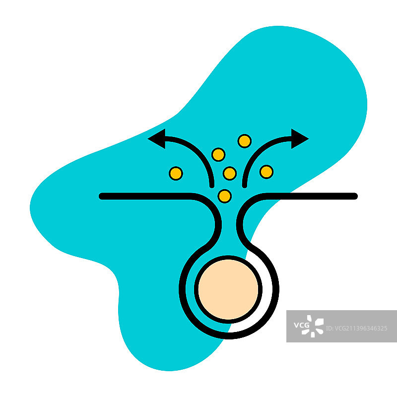 清洁毛孔图标，去除黑头，皮肤护理图片素材