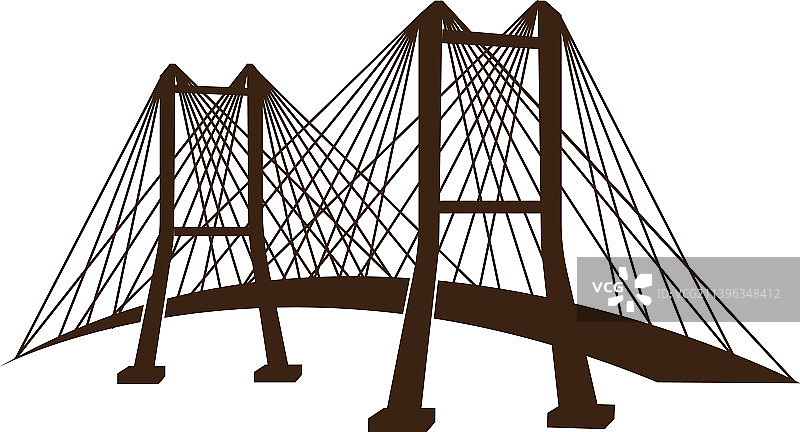 桥梁图标图片素材