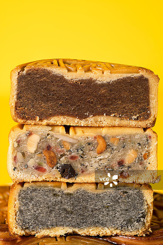 中秋月饼特写图片素材