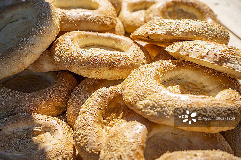 新疆烤馕 甜味图片素材