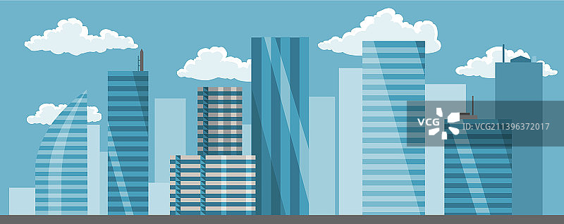 城市景观概念建筑背景图片素材