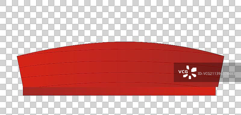 单个建筑剪影外轮廓插画图片素材