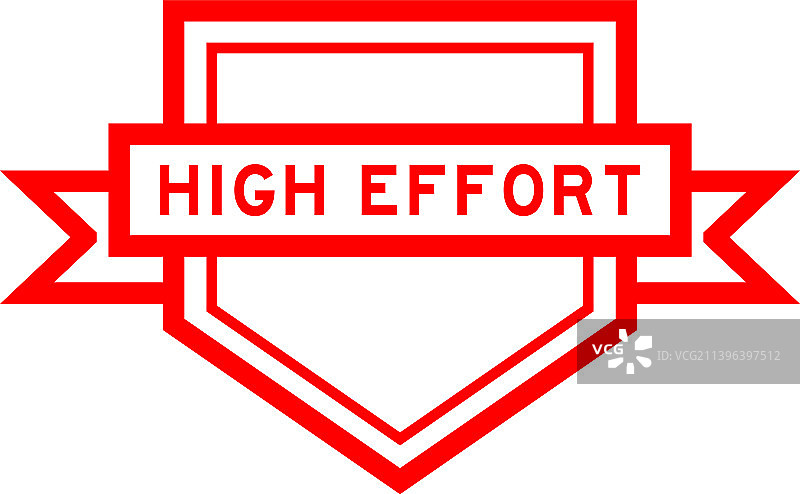 带有文字的复古红色五角标签banner图片素材