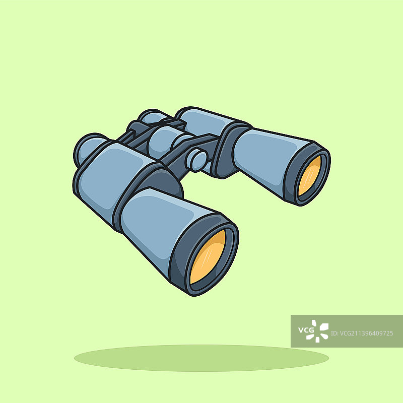 卡通双筒望远镜图片素材