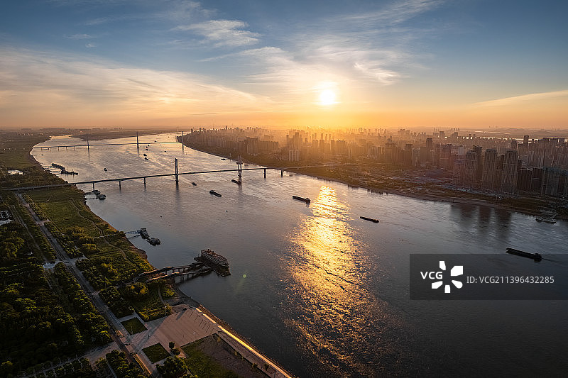 汉口江滩图片素材