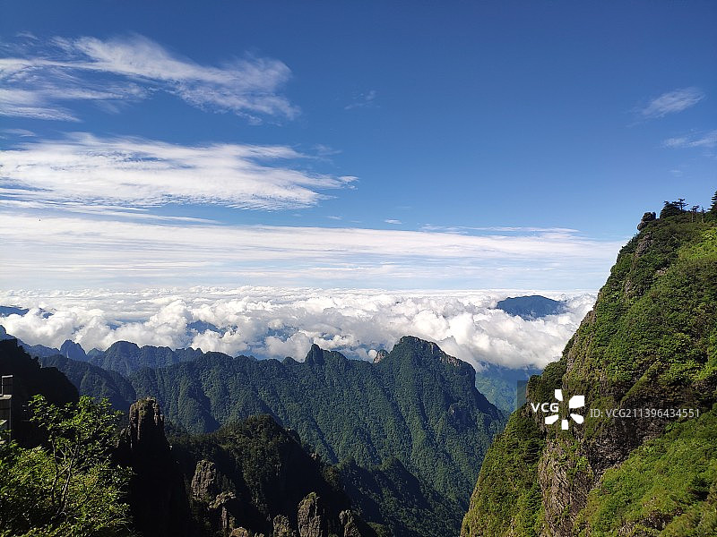 神农架 云海 高山图片素材