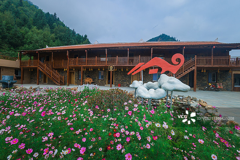 阿坝州茂县松坪沟图片素材
