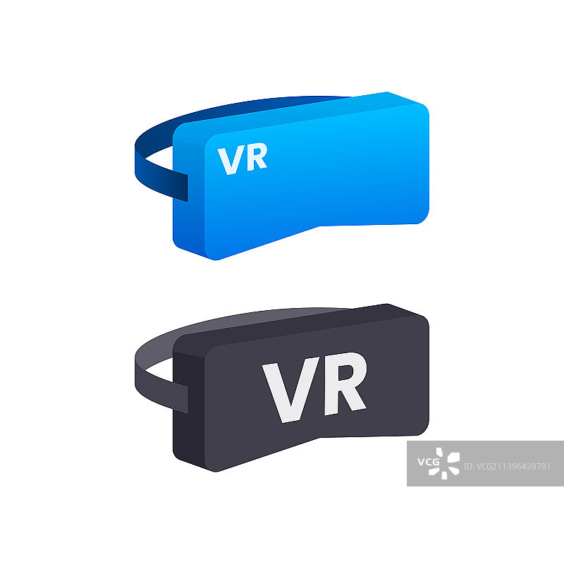 虚拟现实VR眼镜网络空间图片素材