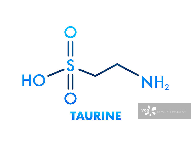 牛磺酸分子式图标图片素材