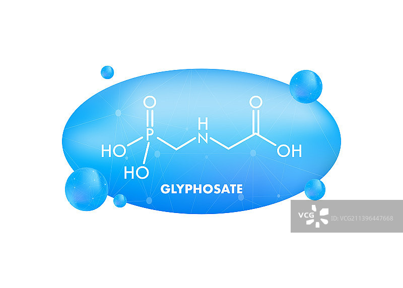 草甘膦分子式图片素材