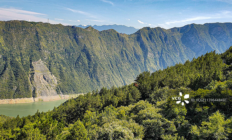 巫山峡谷图片素材