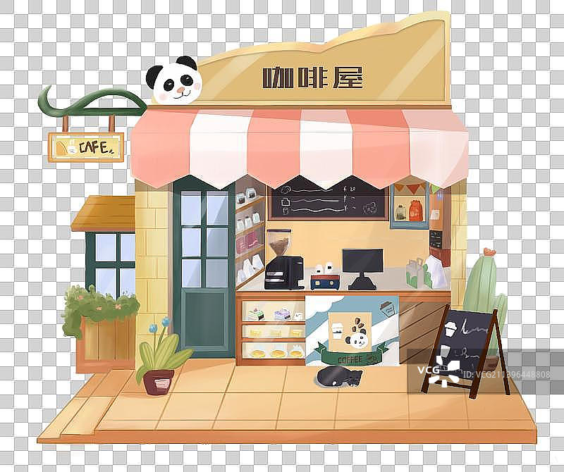 咖啡屋图片素材