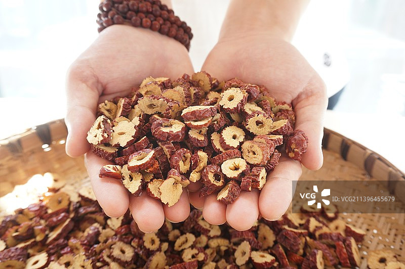 红枣干，枣子，枣干，脆枣片，去核枣，低温烘培，泡枣片，零食，饮料，美食，食疗，养生，健康食品图片素材