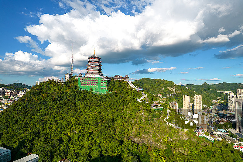 贵阳东山寺图片素材