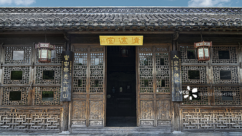 眼睛留给风光——愚园图片素材