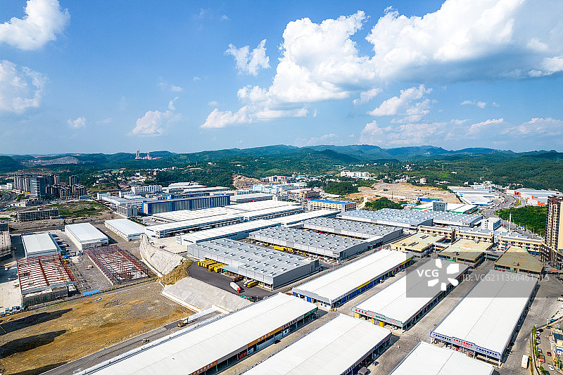 贵州省龙里县贵州快递物流园图片素材