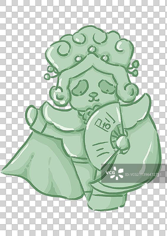 旅游城市成都景点元素青城山图片素材