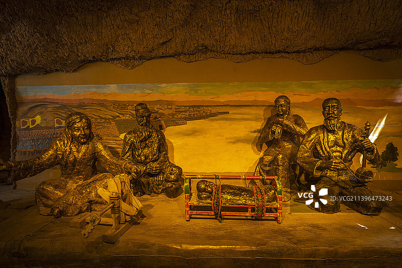 吐鲁番坎儿井民俗园图片素材