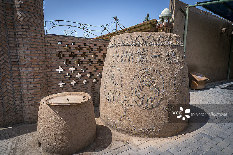 吐鲁番坎儿井民俗园图片素材