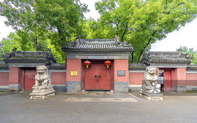 广济寺 法源寺 白塔图片素材