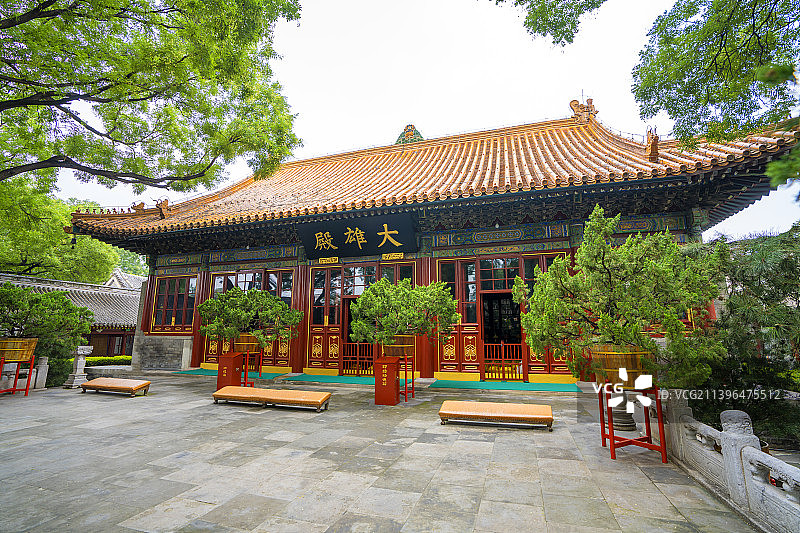 广济寺 法源寺 白塔图片素材