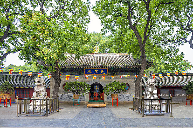 广济寺 法源寺 白塔图片素材