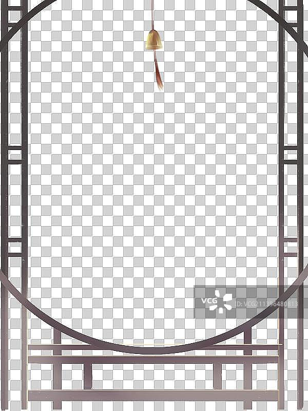 古风窗框图片素材