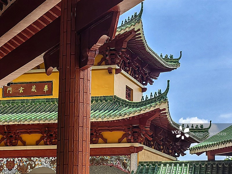 云门寺内景 乳源云门寺，云门宗祖庭。图片素材