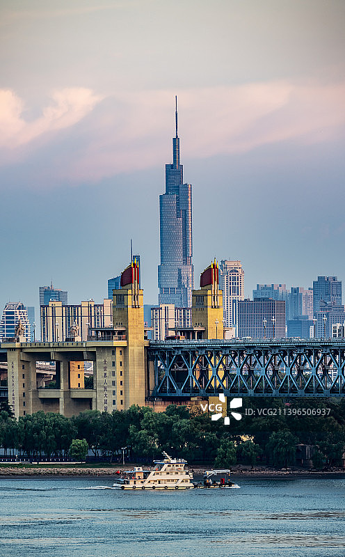 江北看江南图片素材