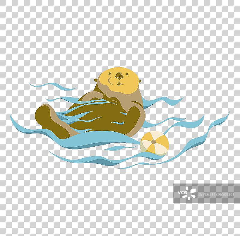 海獭图片素材