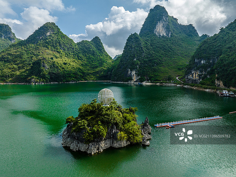 《广西上林大龙湖》图片素材