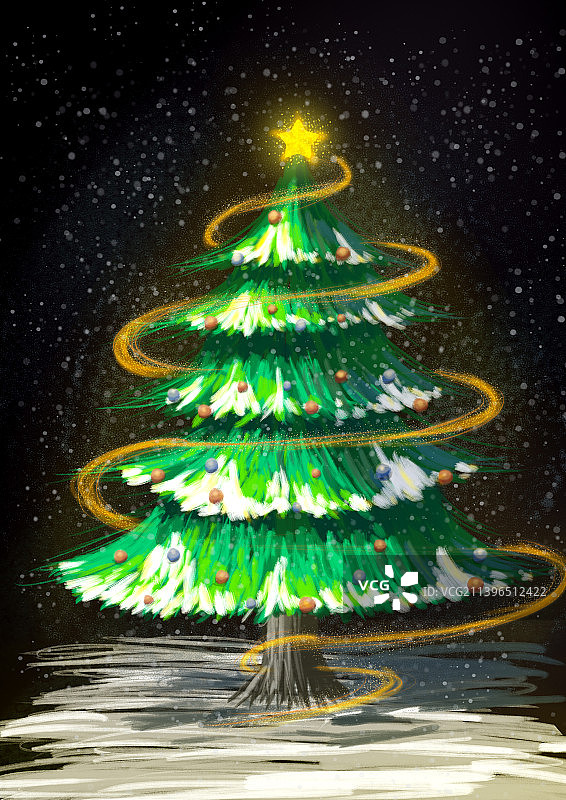 圣诞树图片素材