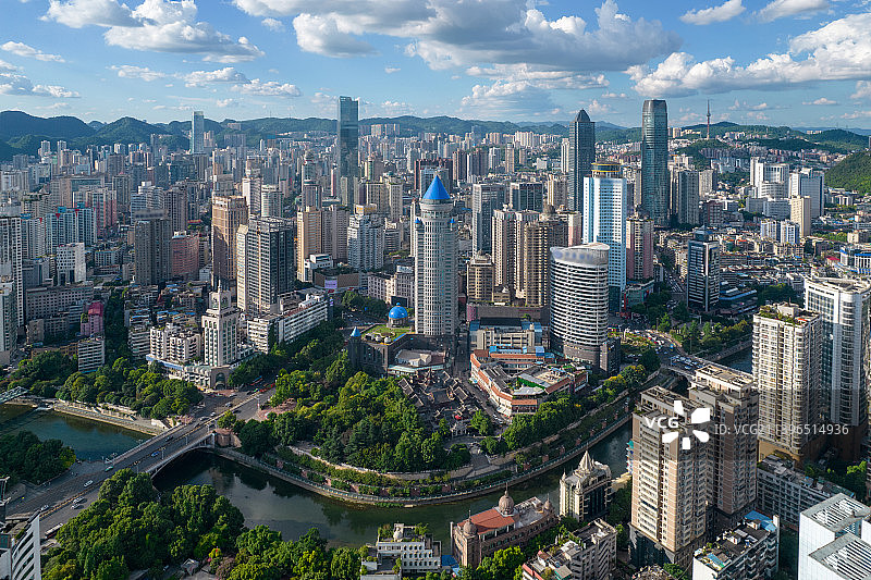 贵阳市城市风光图片素材