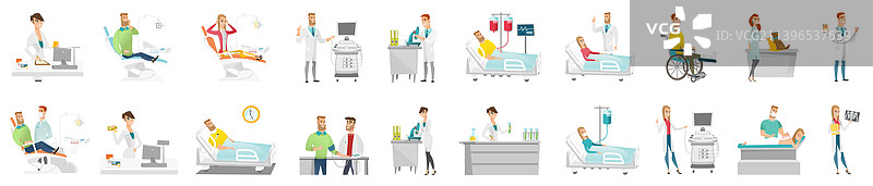 医疗诊所和医院图片素材