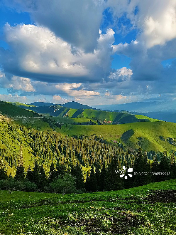 新疆的美丽风光图片素材