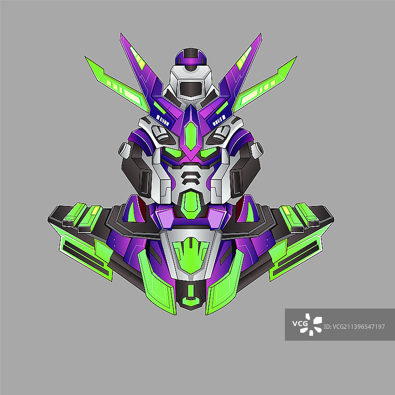 高达战士忍者服装机器人设计图片素材