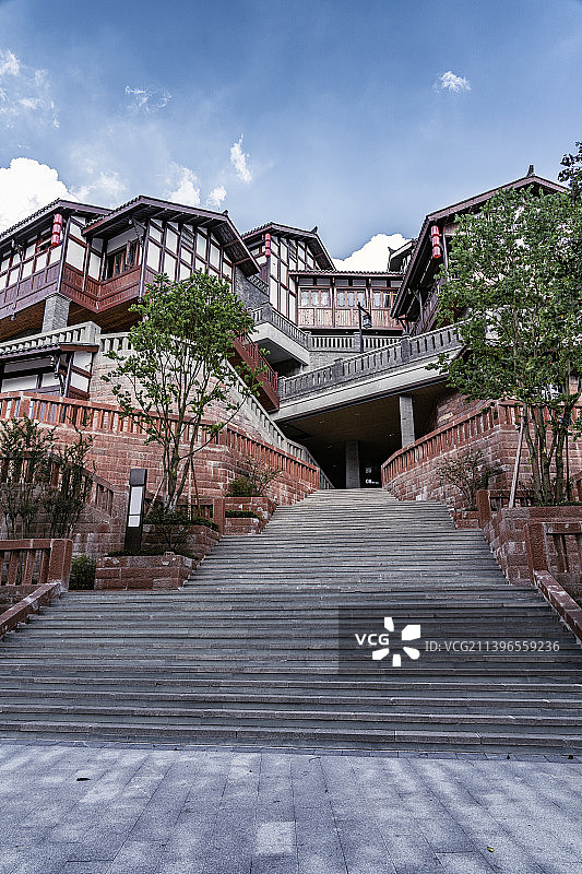 重庆磁器口古镇图片素材