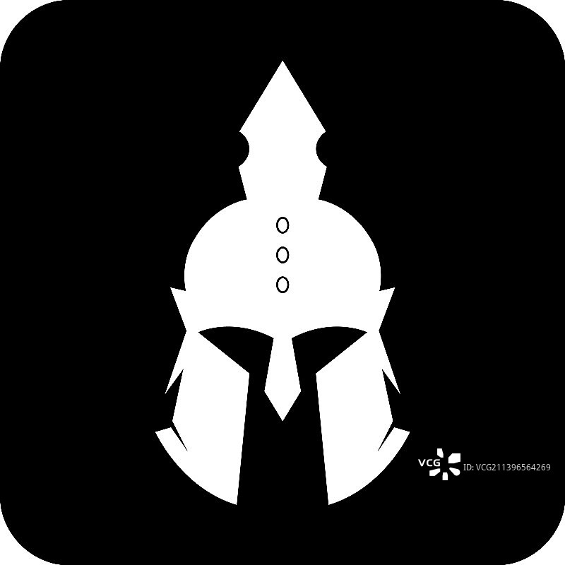 斯巴达式的头盔图标图片素材